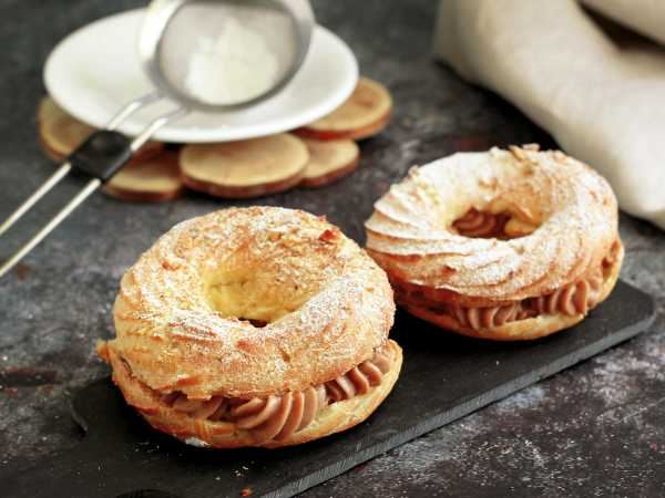 Профитроли со сливочным кремом