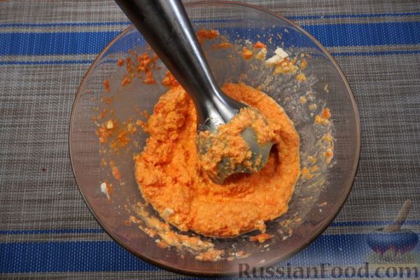 Макароны в морковно-сырном соусе