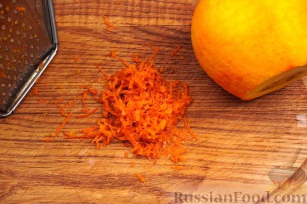 Творожная запеканка с вишней и цедрой апельсина